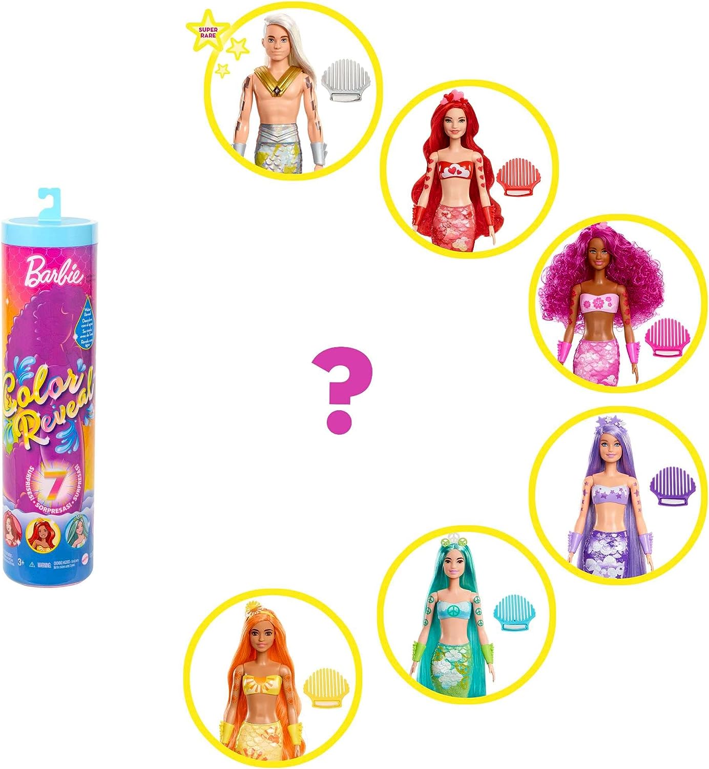 Barbie Color Reveal Mermaid