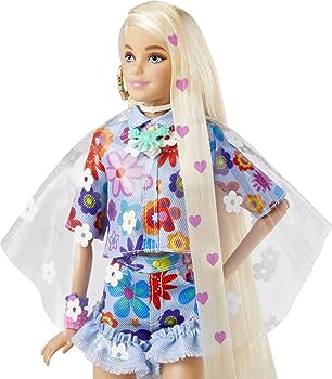 Barbie Extra Doll Flower Power Outfit