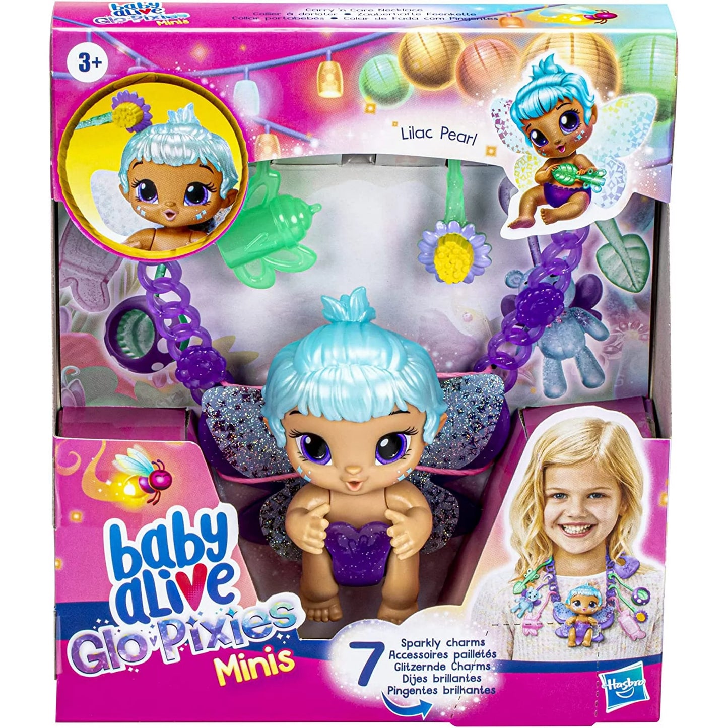 Baby Alive Glo Pixies Minis Carry ‘n Care Necklace