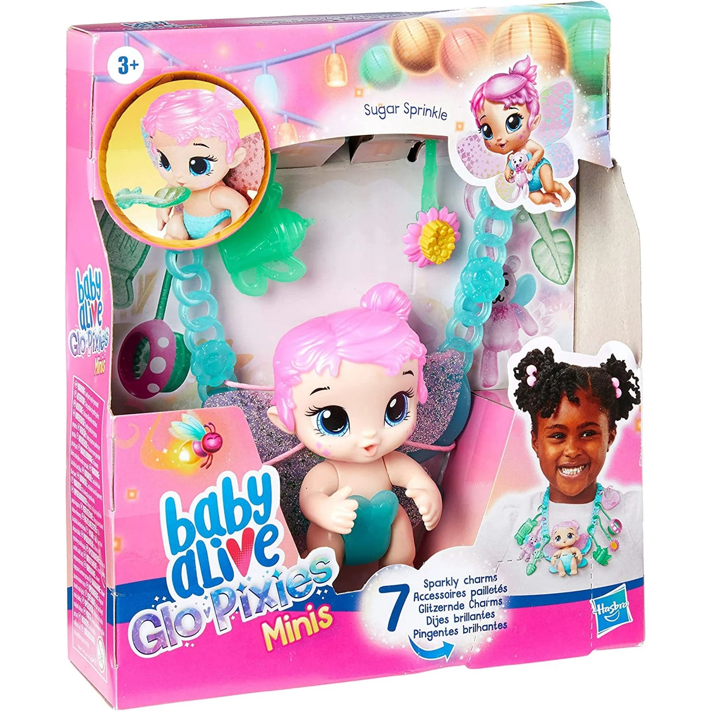 Baby Alive Glo Pixies Minis Carry ‘n Care Necklace