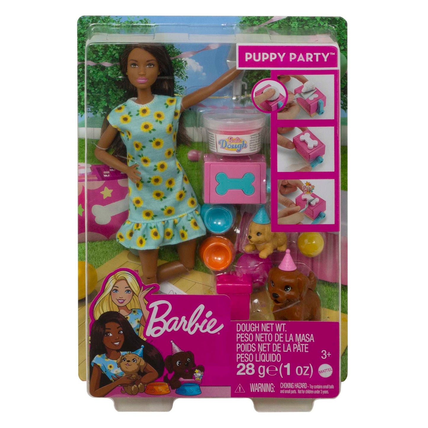 Barbie Doll W/Dogs & Accessories