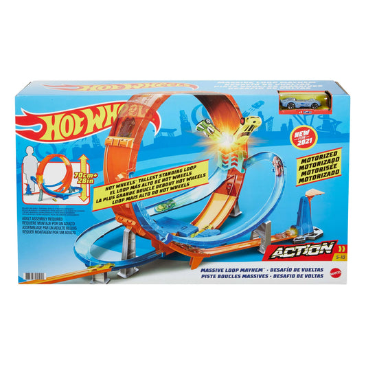 Hot Wheels Action Massive Loop Mayhem Race Set