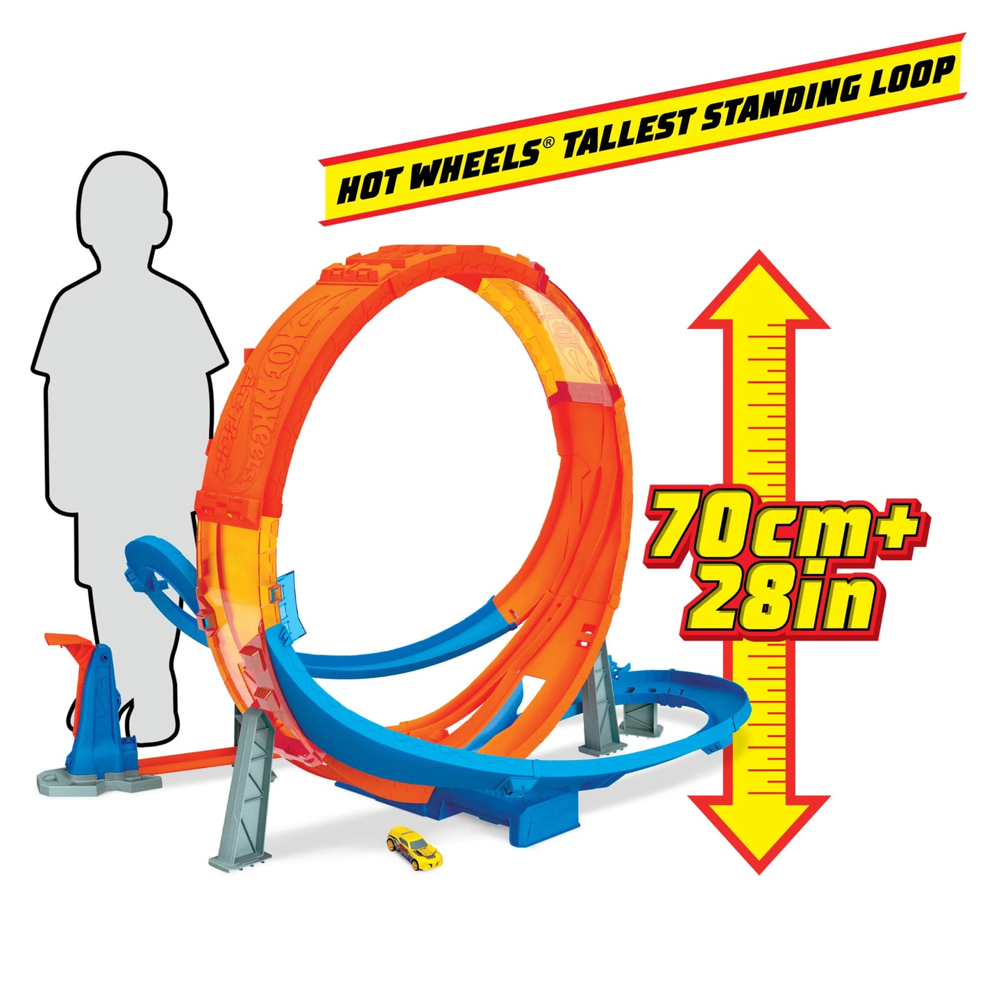 Hot Wheels Action Massive Loop Mayhem Race Set